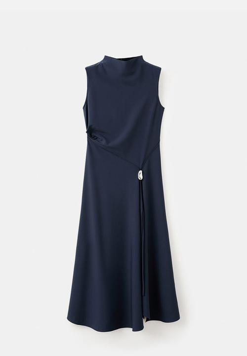 MANGO - Dress elea - navy