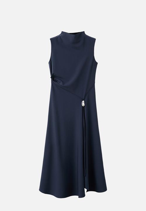 MANGO - Dress elea - navy