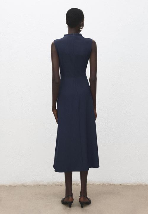 MANGO - Dress elea - navy