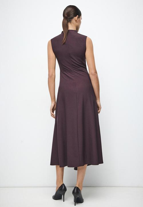Dress elea - burgundy