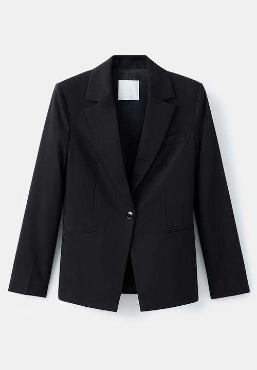 MANGO - Blazer boreal - black