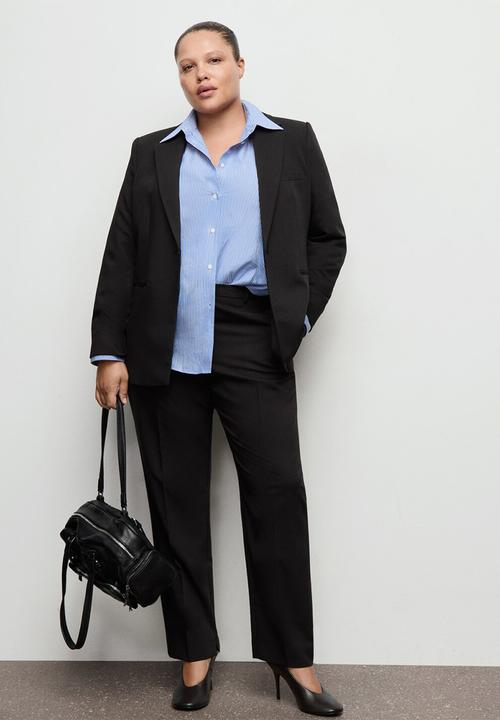 MANGO - Blazer boreal - black