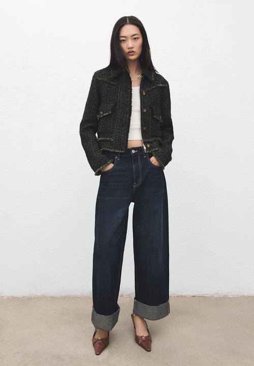 MANGO - Jacket chaketi - green