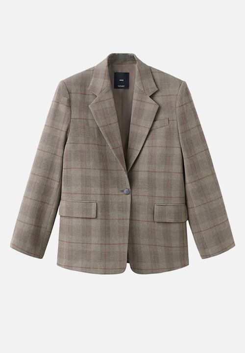MANGO - Blazer monet - brown