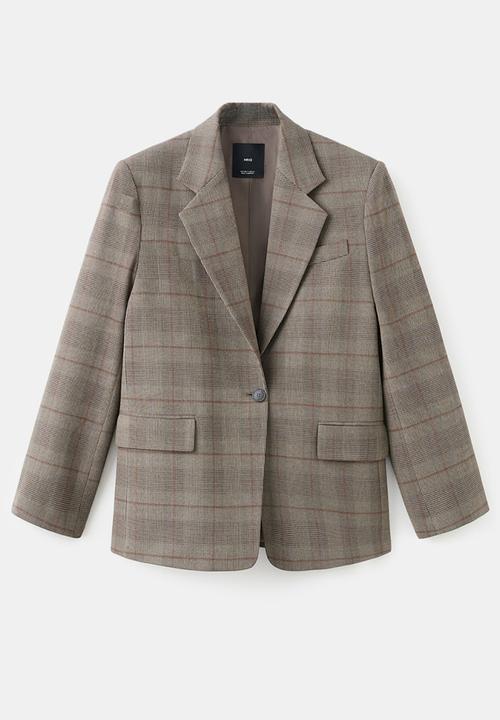 MANGO - Blazer monet - brown