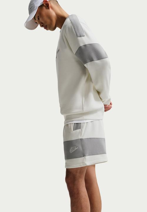 Nike - NSW Club BB JDI Shorts - Cream/Grey