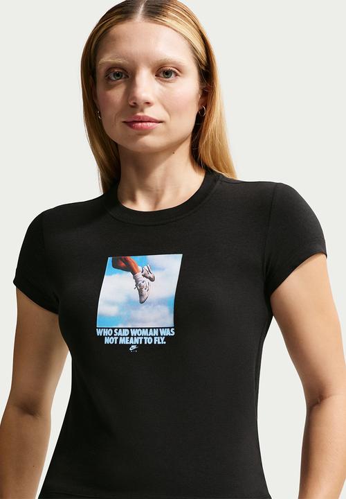 Nike - W Nsw Ss Tee Iwd Photo - Black