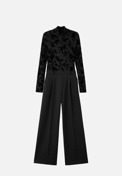 MANGO - Jumpsuit greta - black