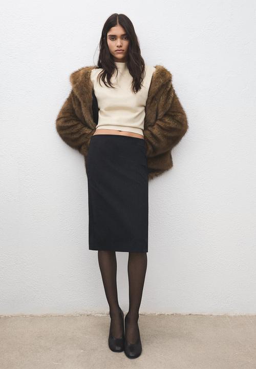 MANGO - Sweater monaco - gold