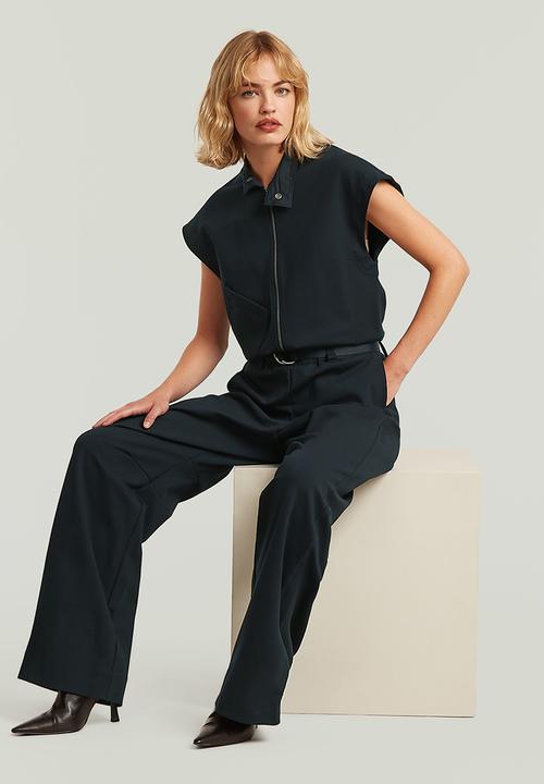 G-STAR - Soft sculpt jumpsuit wmn - Salute