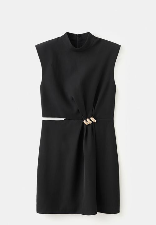 MANGO - Dress vane - black
