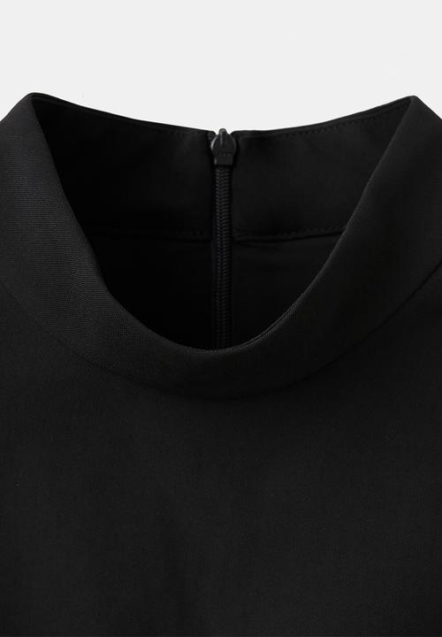 MANGO - Dress vane - black