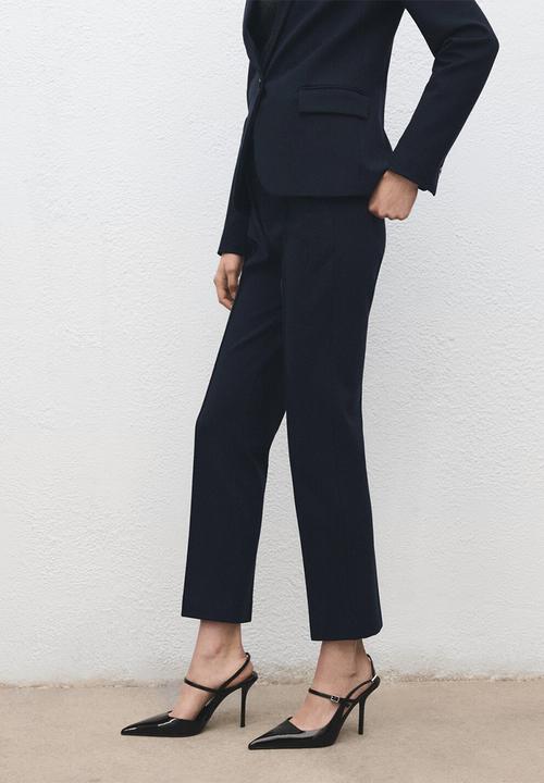 MANGO - Trousers paloma - navy