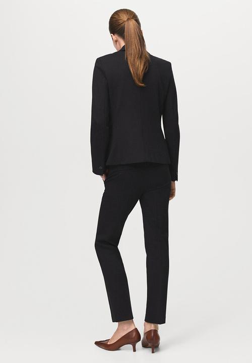 MANGO - Trousers paloma - black