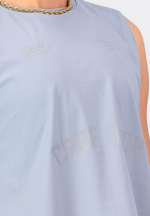 Burnt  - Aeroflow CPT Women's Race Tank - Grey