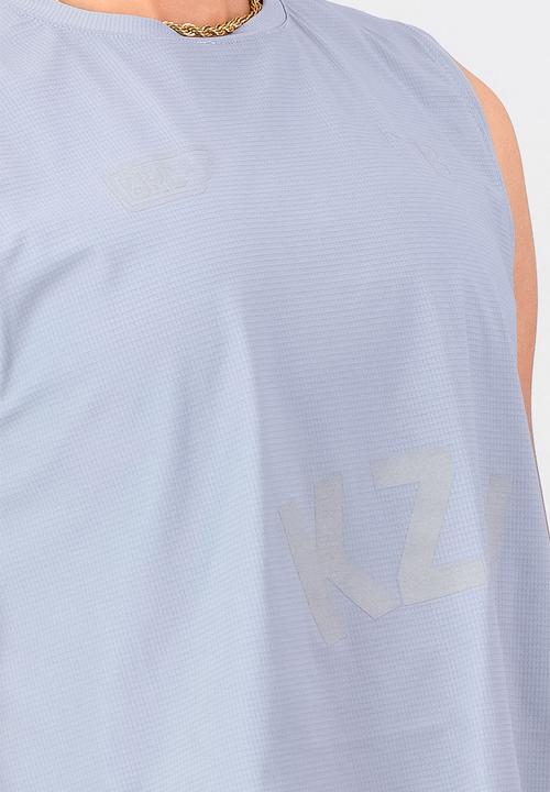 Burnt  - Aeroflow KZN Women's Race Tank - Grey