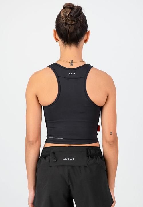 Burnt  - Apex Supportive Tank - Black