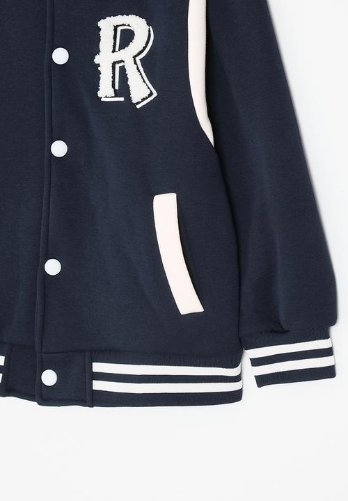 Pop Candy - Baseball jacket - black/white