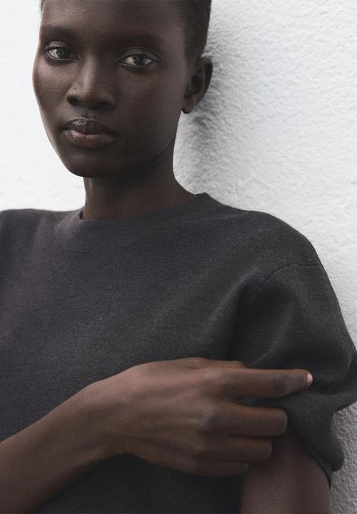 MANGO - Sweater sammy - medium gray