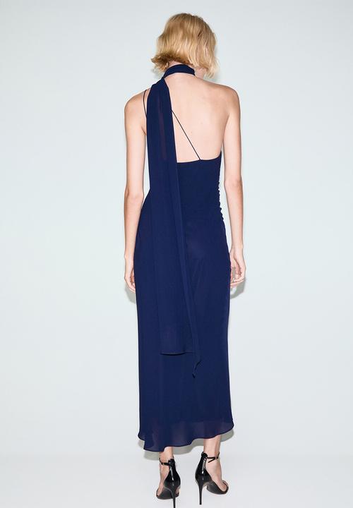 MANGO - Dress eva - dark blue