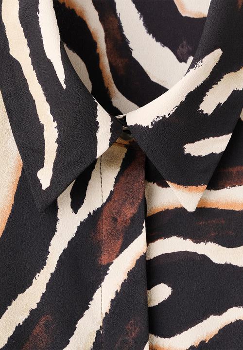 MANGO - Shirt basic - black