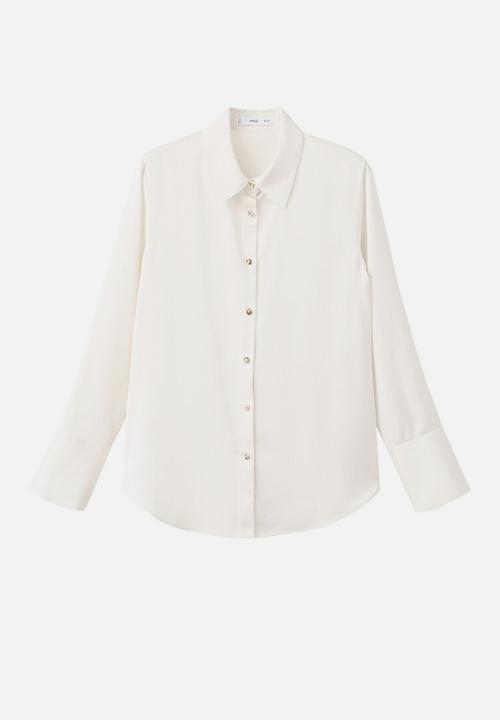 MANGO - Shirt ideale - light beige