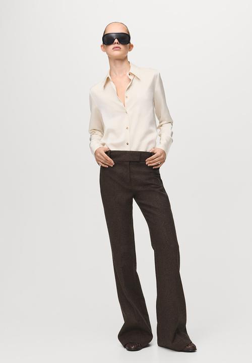 MANGO - Shirt ideale - light beige