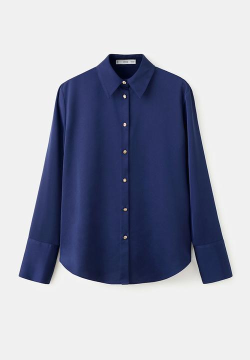 MANGO - Shirt ideale - medium blue