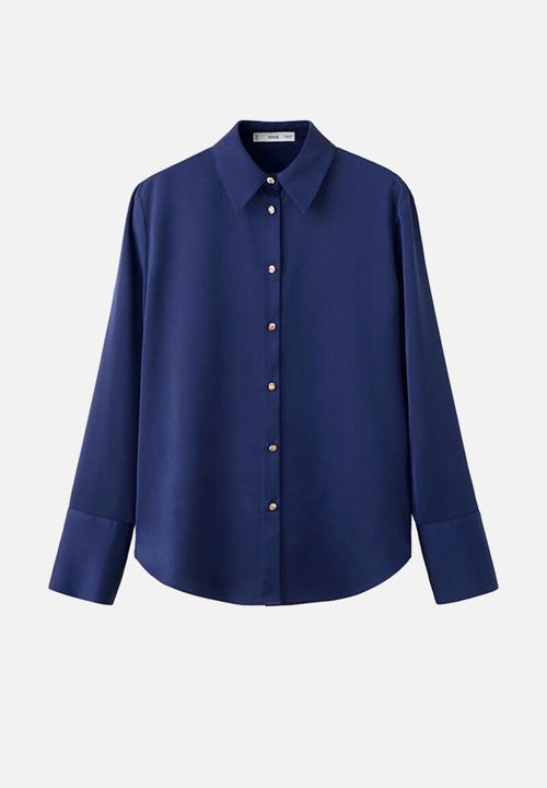 MANGO - Shirt ideale - medium blue
