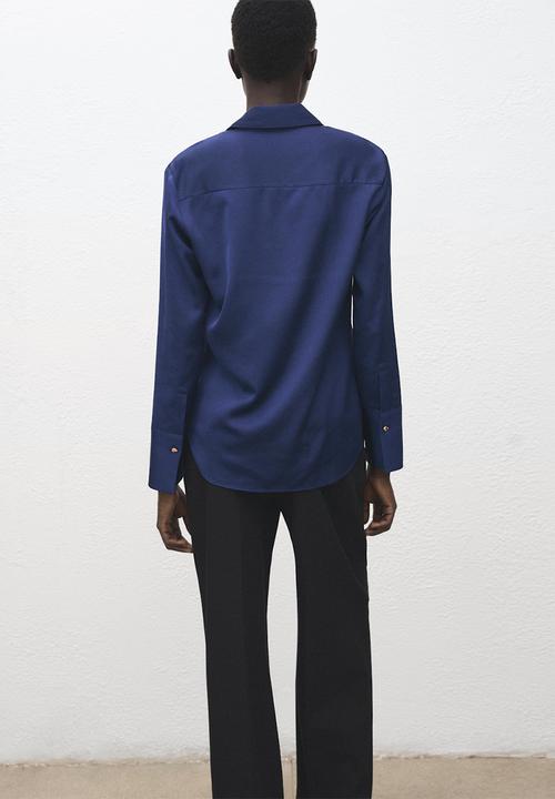 MANGO - Shirt ideale - medium blue