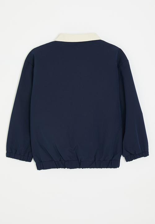 Pop Candy - Barn jacket - navy blue/cream