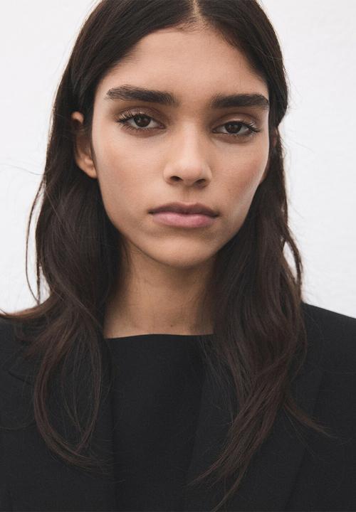 MANGO - Blazer iguana - black