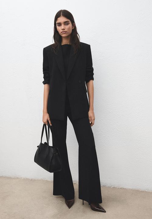 MANGO - Blazer iguana - black