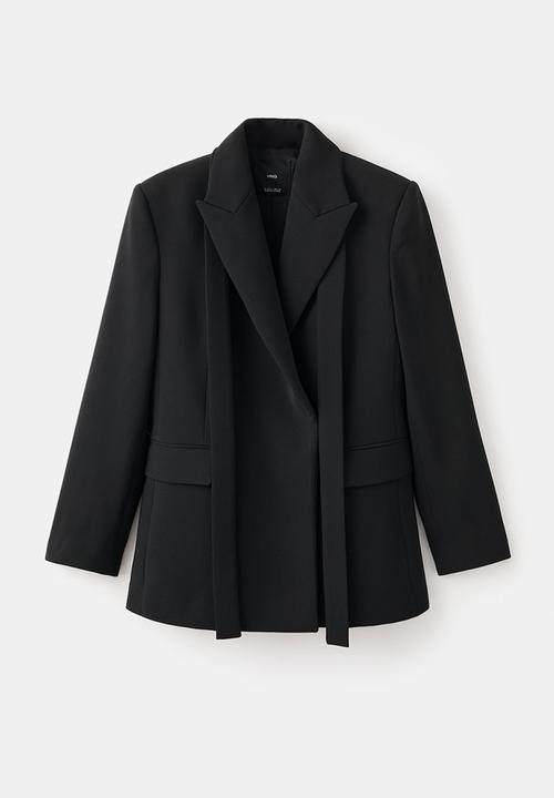 MANGO - Blazer iguana - black