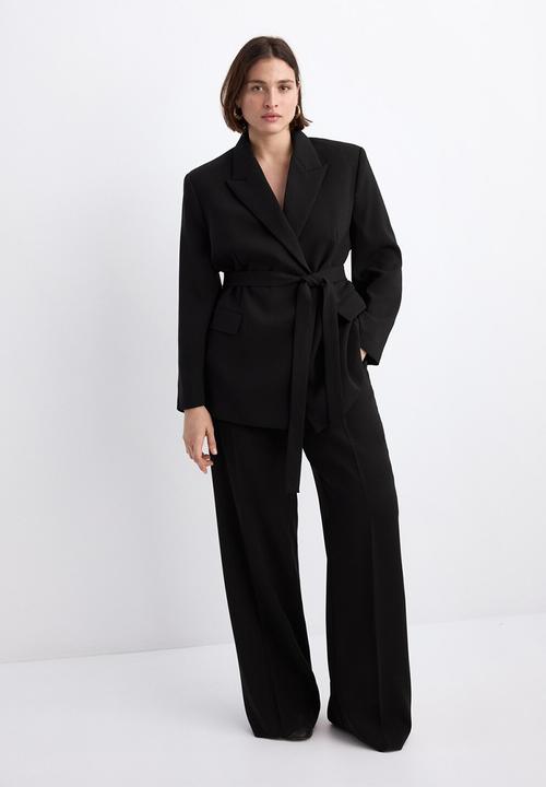 MANGO - Blazer iguana - black