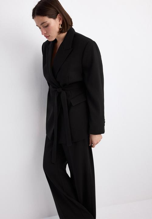 MANGO - Blazer iguana - black