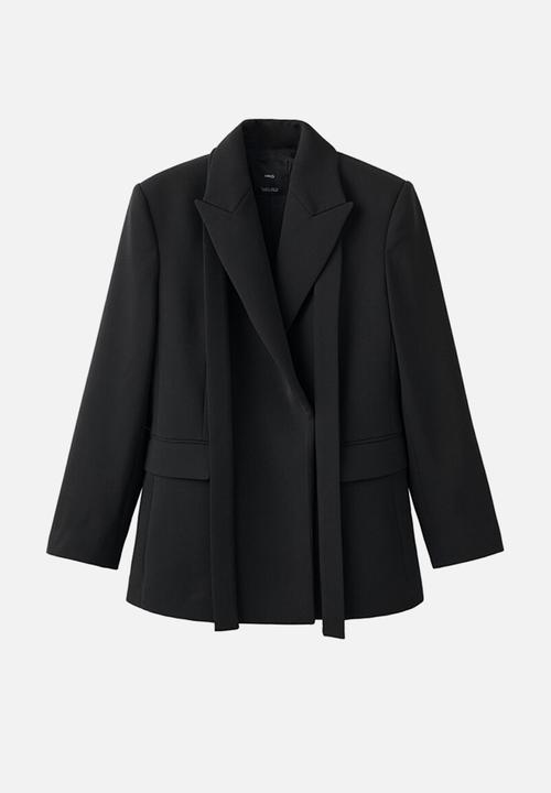MANGO - Blazer iguana - black