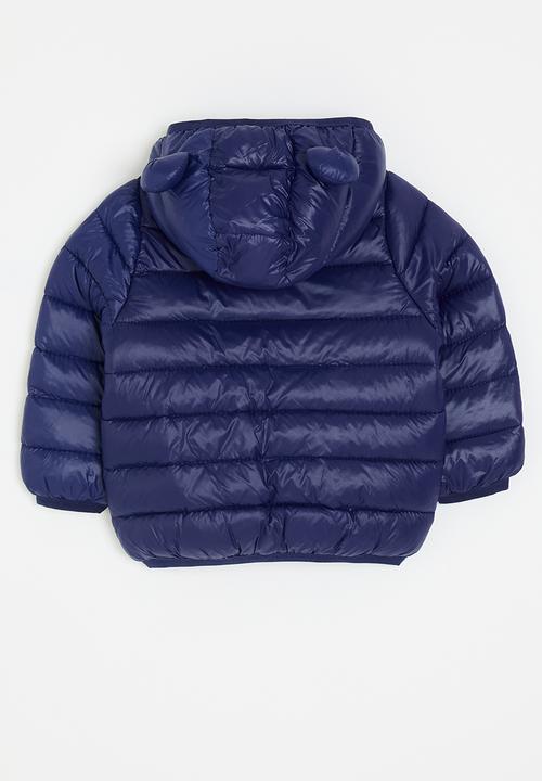 Pop Candy - Puffer with bear ears - navy
