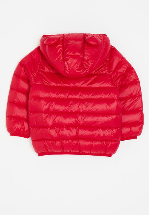 Pop Candy - Puffer with bear ears - red