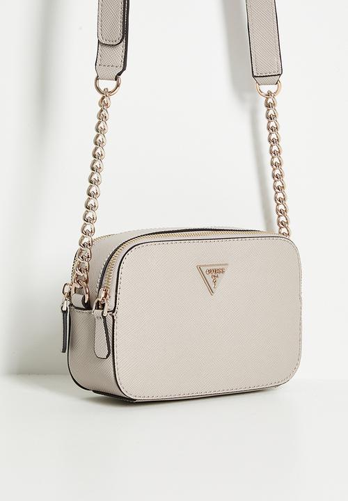 GUESS - Noelle ii camera crossbody - taupe