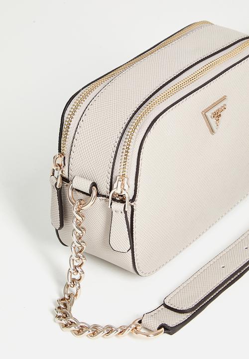 GUESS - Noelle ii camera crossbody - taupe