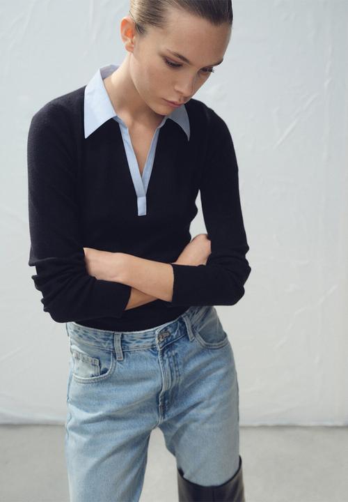MANGO - Sweater mari - navy