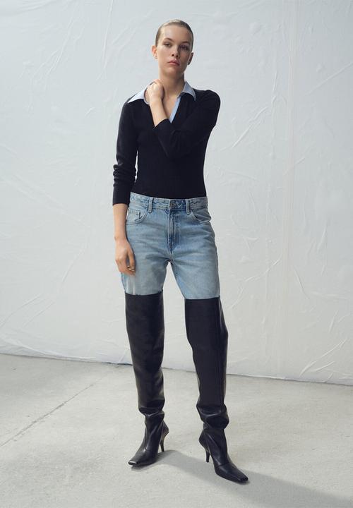MANGO - Sweater mari - navy