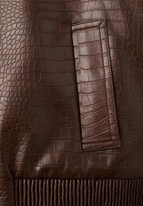 MANGO - Jacket dundee - brown