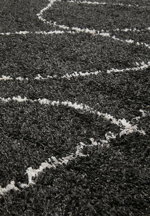 Fotakis - Shaggy Rug Swirl - Black