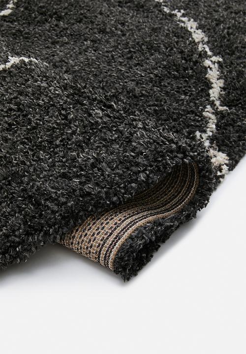 Fotakis - Shaggy Rug Swirl - Black