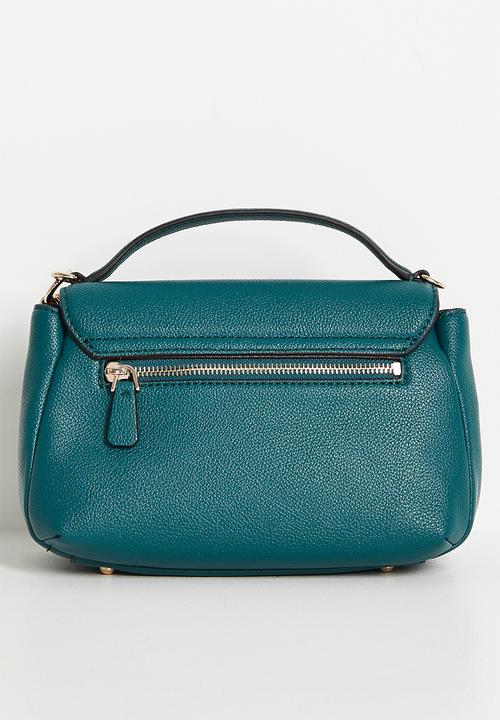 GUESS - Evie top handle flap- teal