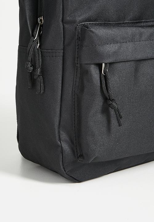 SOVIET - Jazz nylon backpack - black & white