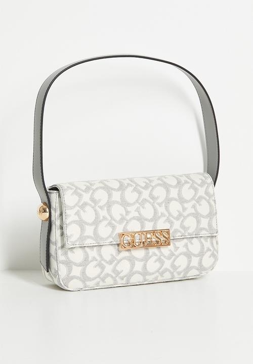 GUESS - Tracie shoulder bag- cement
