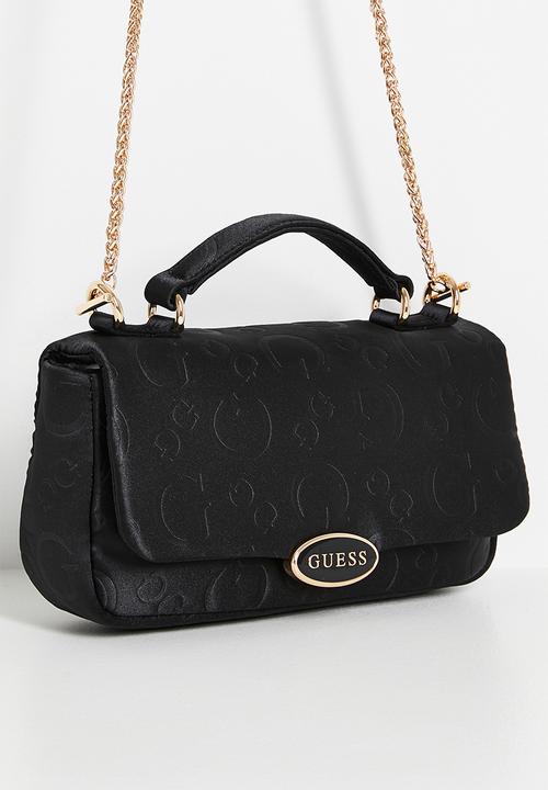 GUESS - Sunset top handle crossbody bag- black